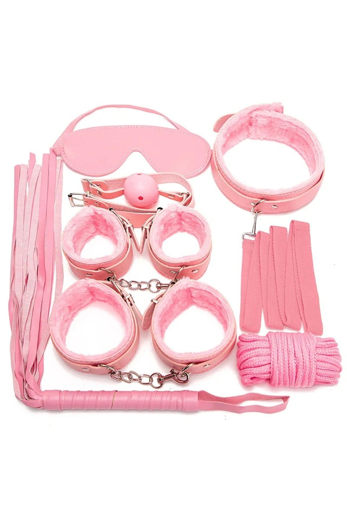 FANTEZİ 7 Lİ SET KOSTÜM Pembe