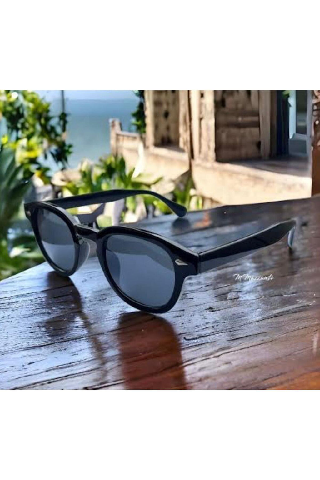 Johny Deep Unisex Güneş Gözlüğü UV400 Siyah