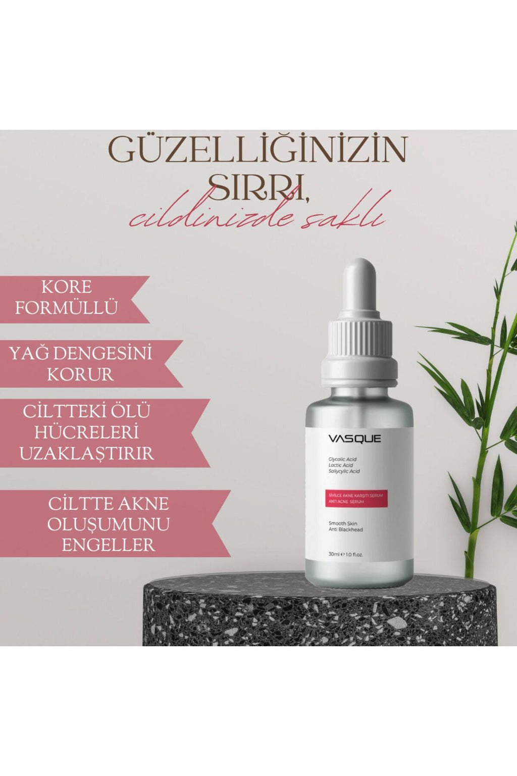 Leke Karşıtı Cilt Serumu Kore Formüllü