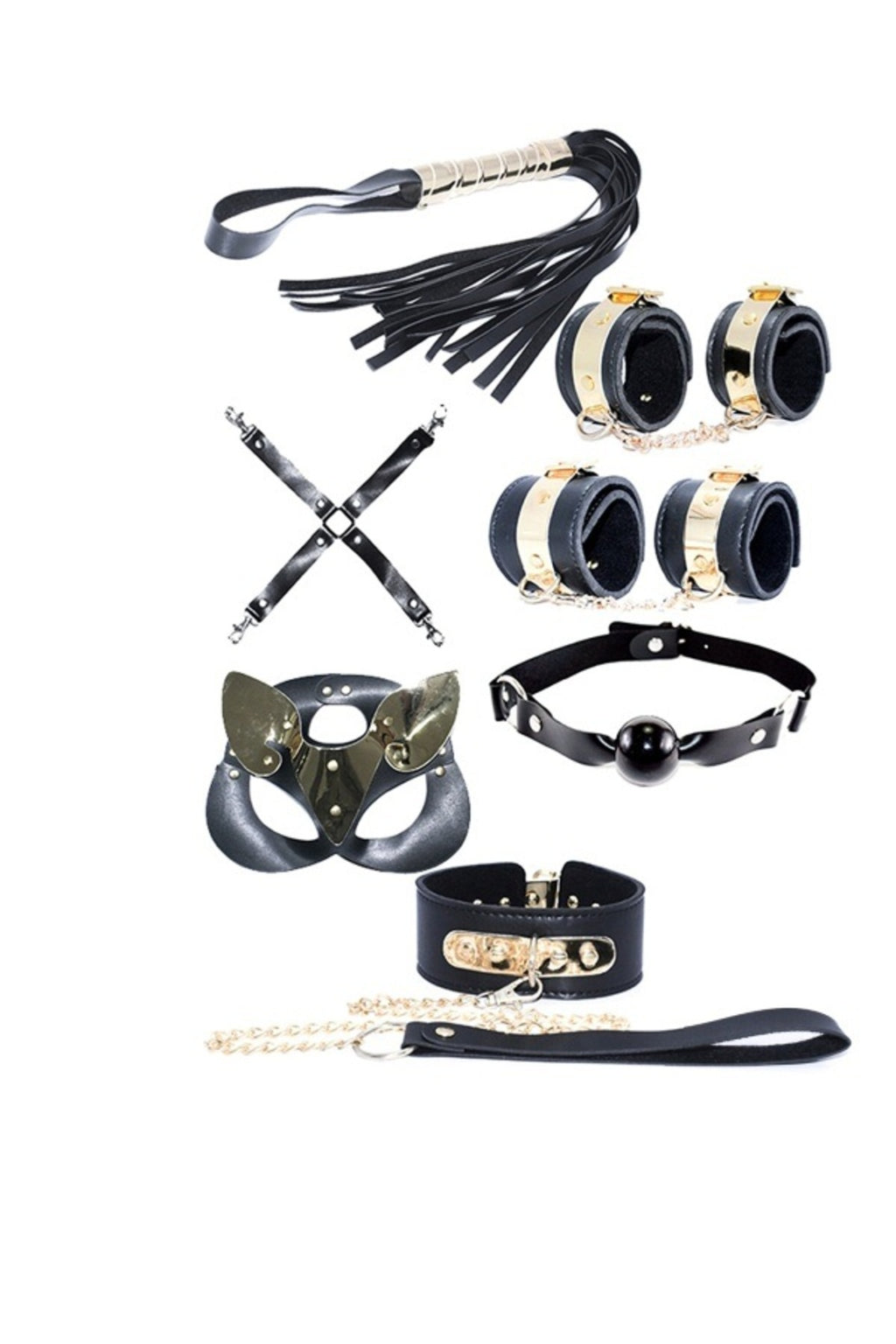 Gold Detaylı Fantezi Set