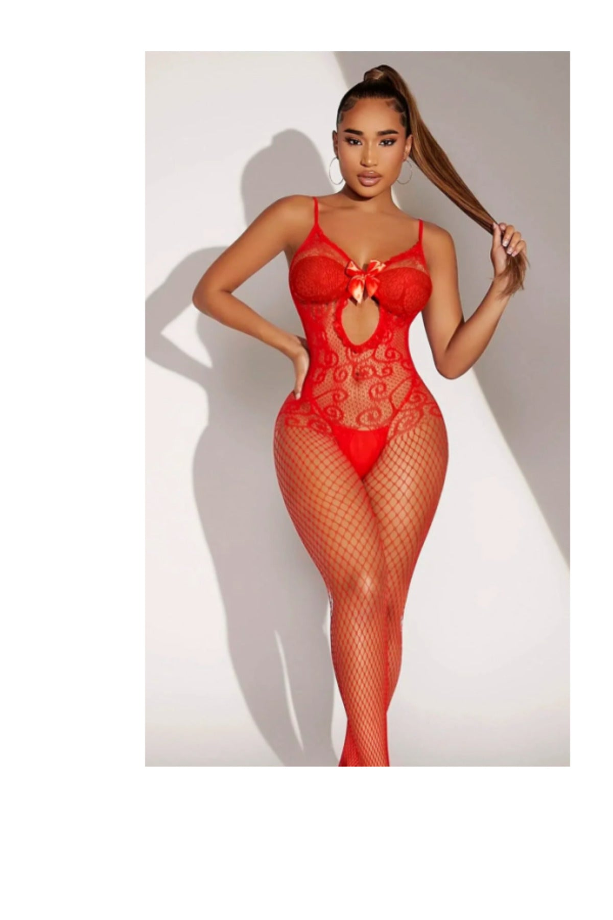 Fantezi Kadın Seksi Vücut Çorabı