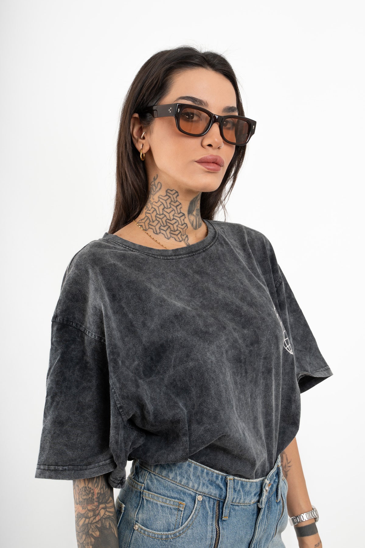 MODERN Unisex Retro Tarz Kare Güneş Gözlüğü UV400