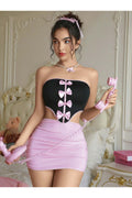 FANTEZİ SEXY KOSTÜM TAKIM Pembe