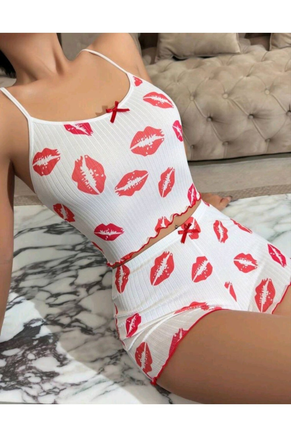 FANTEZİ SEXY PİJAMA TAKIM