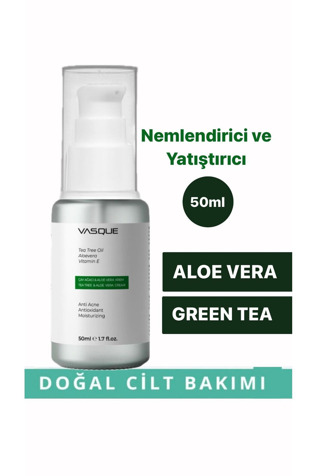 Shey Çay Ağacı Jel Krem 50 ml - Ve Siyah Nokta Karşıtı,