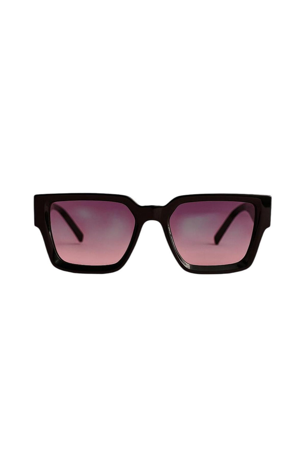 ŞIK Unisex Retro Kare Büyük Boy Güneş Gözlüğü UV400