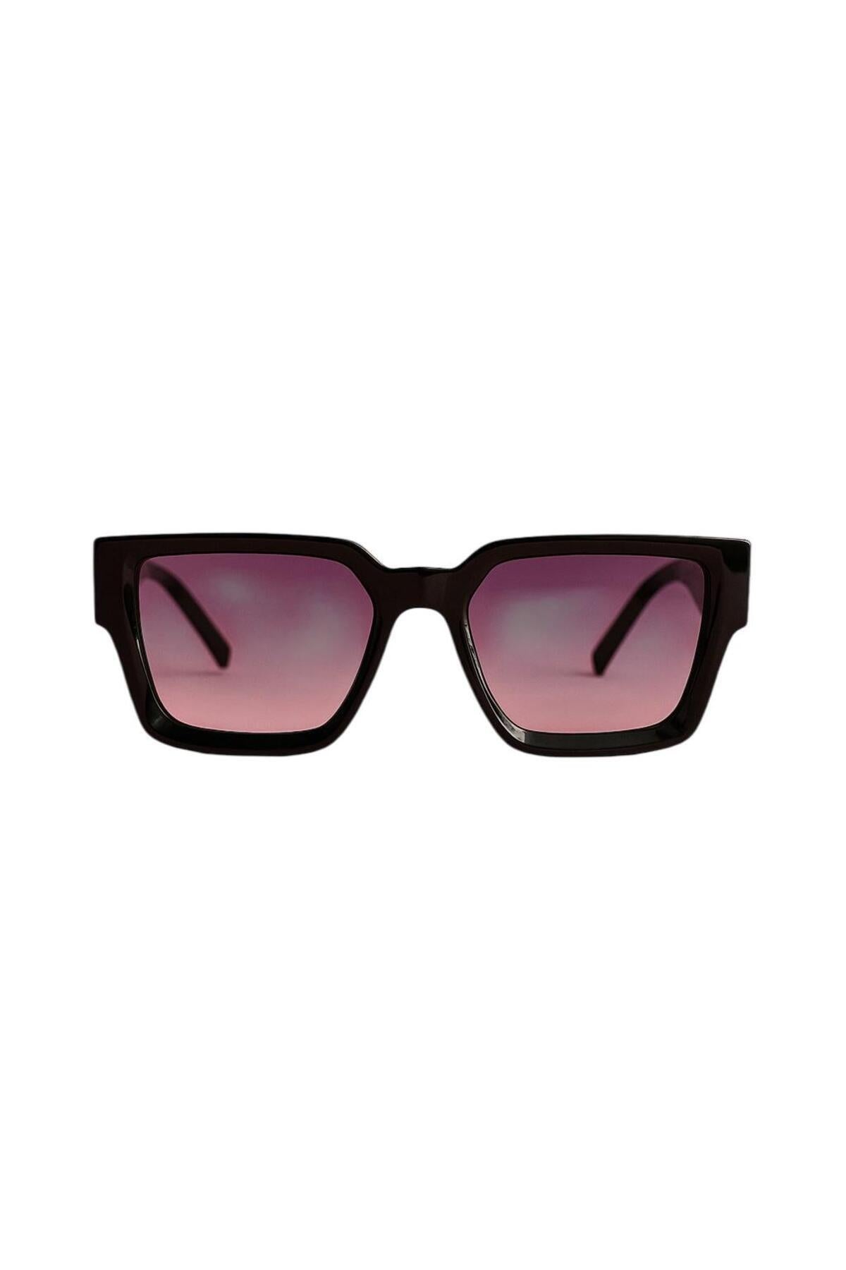 ŞIK Unisex Retro Kare Büyük Boy Güneş Gözlüğü UV400
