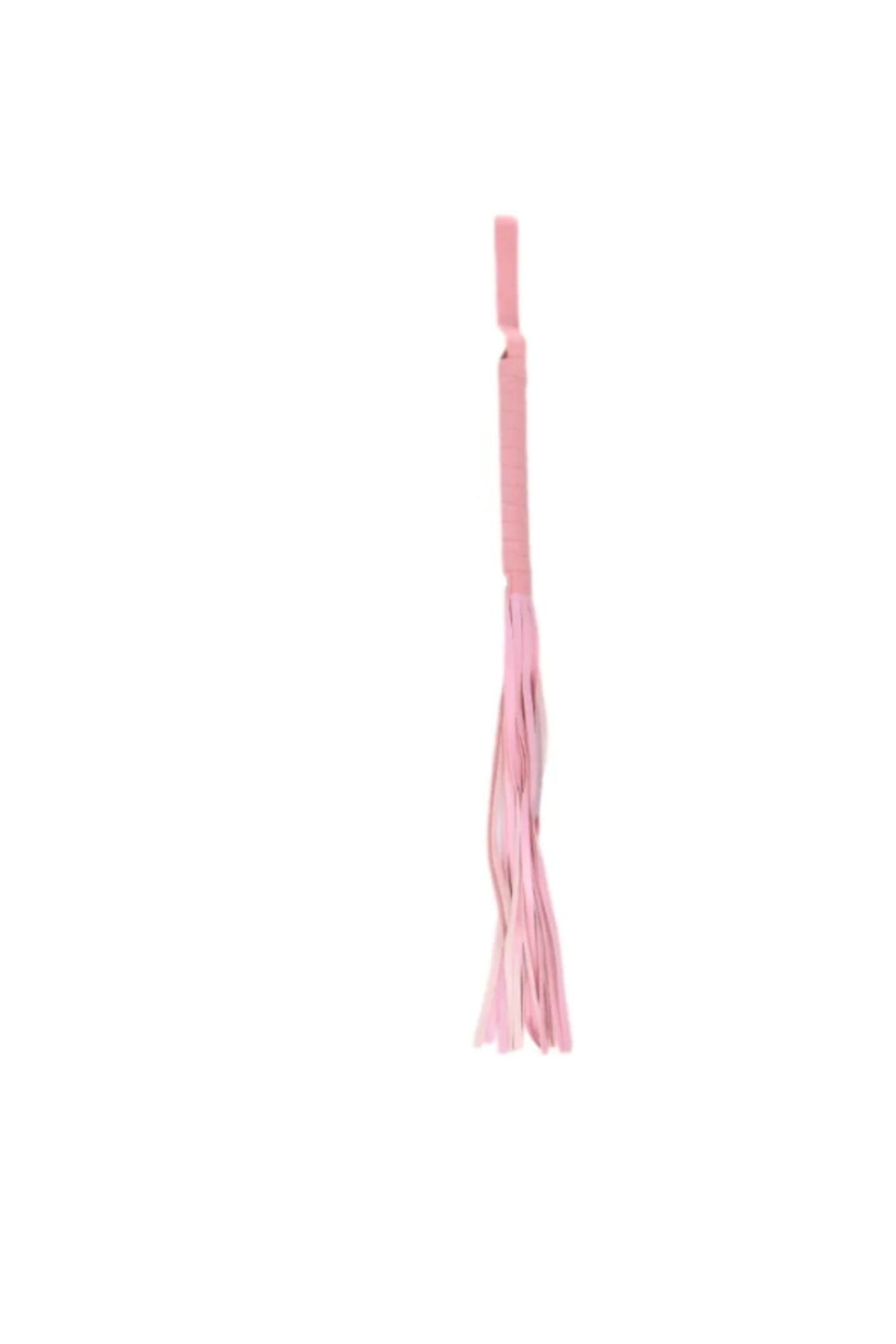 Deri Pembe Harnes Fantazi 7'li Kelepçe Kırbaç Fetiş Seti