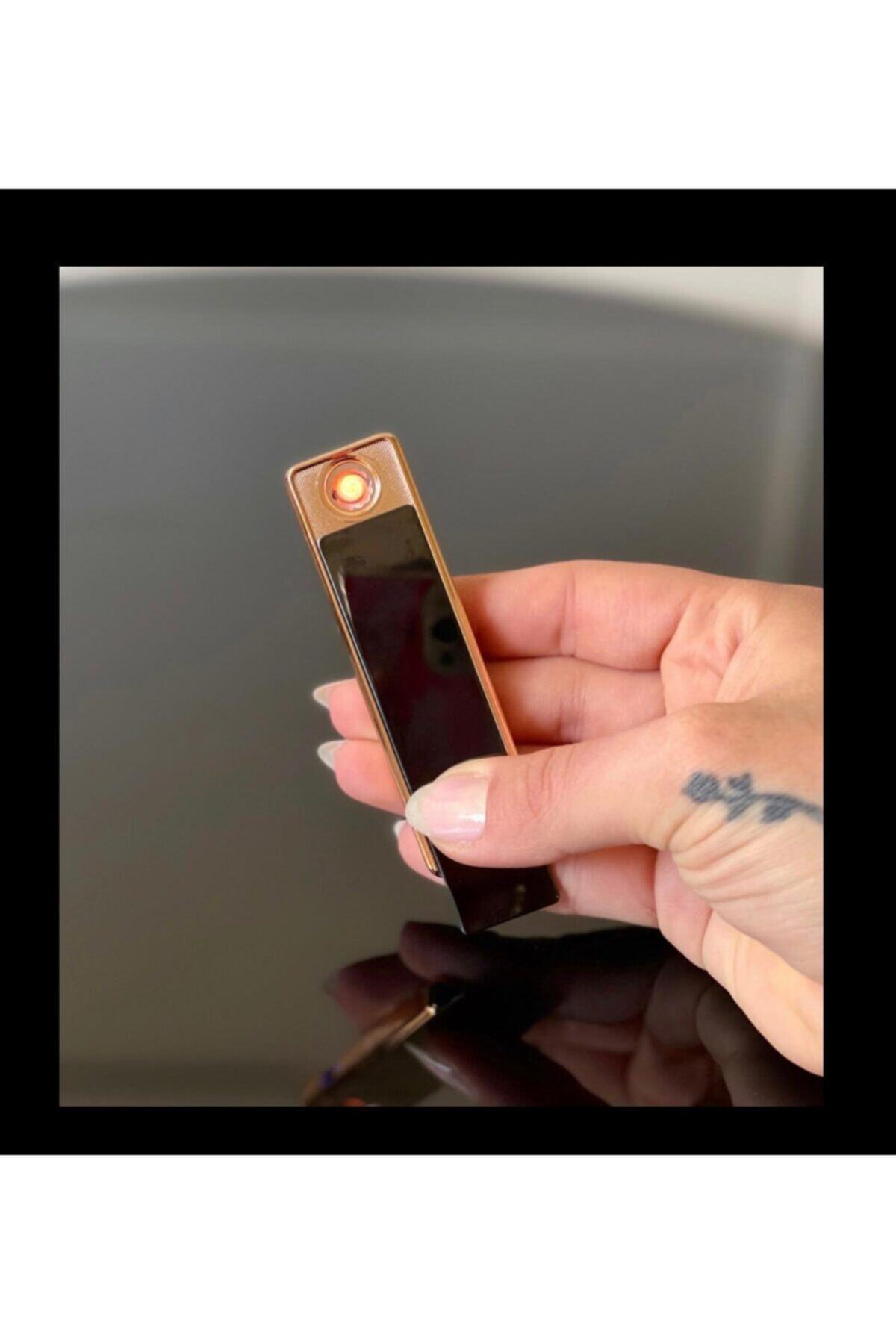 Usb Şarjlı Çakmak SİYAH
