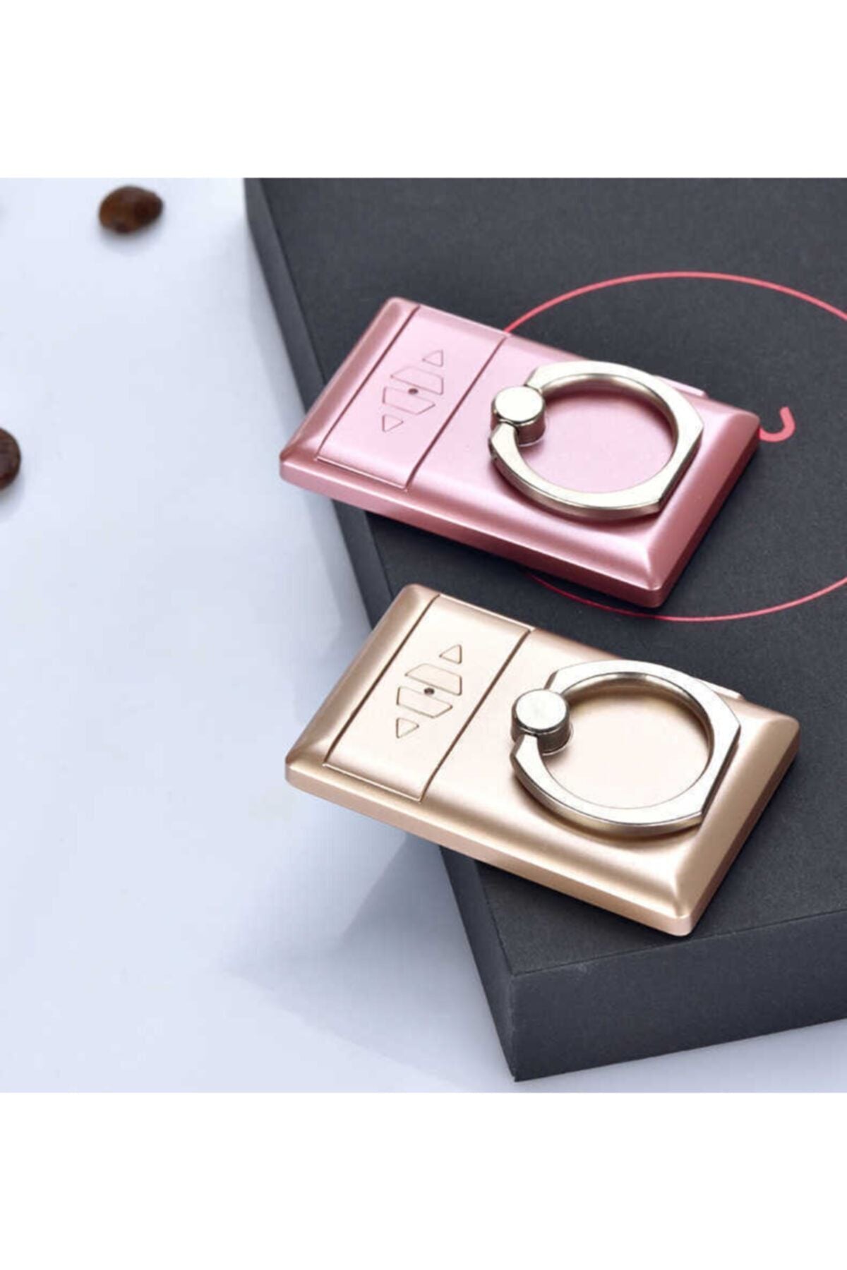 En Yeni Çakmak Modeli Şarj Ile Çalışan Telefon Tutucu Standlı Usb Çakmak Pembe